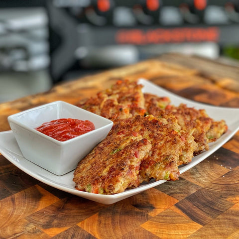 Loaded Breakfast Fritters