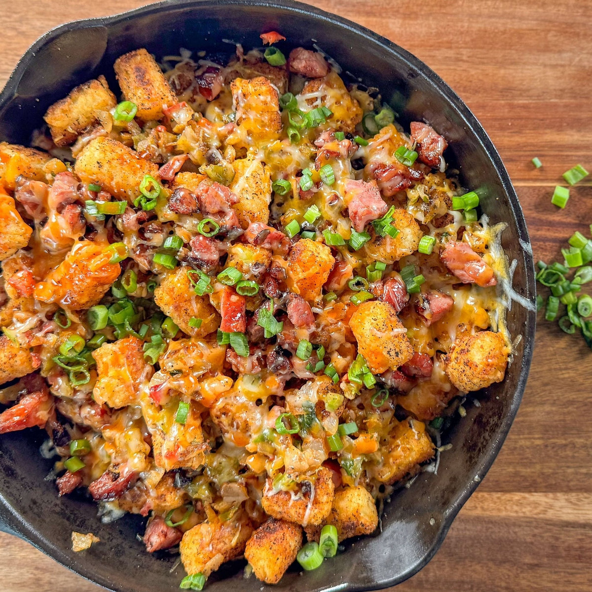 Loaded Cajun Tots - Blackstone Products