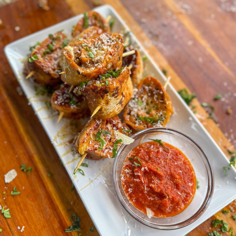 Loaded Italian Pizza Pinwheels
