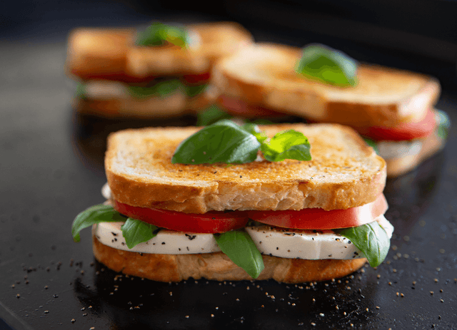 Margherita Grilled Cheese - Blackstone Products