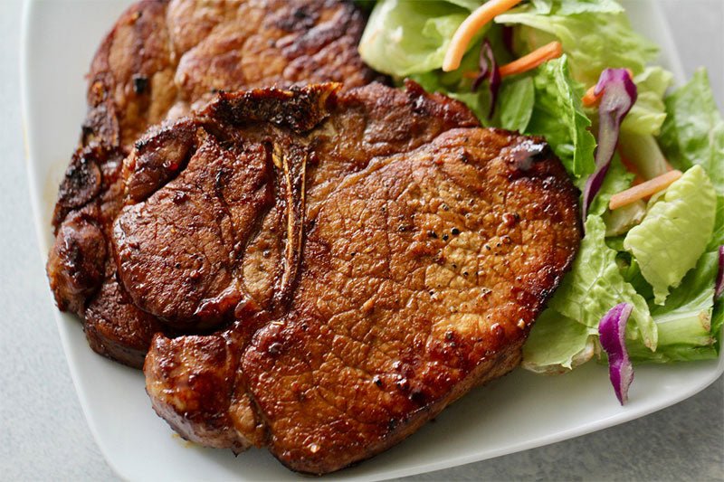 Marinated Balsamic Pork Chops - Blackstone Products
