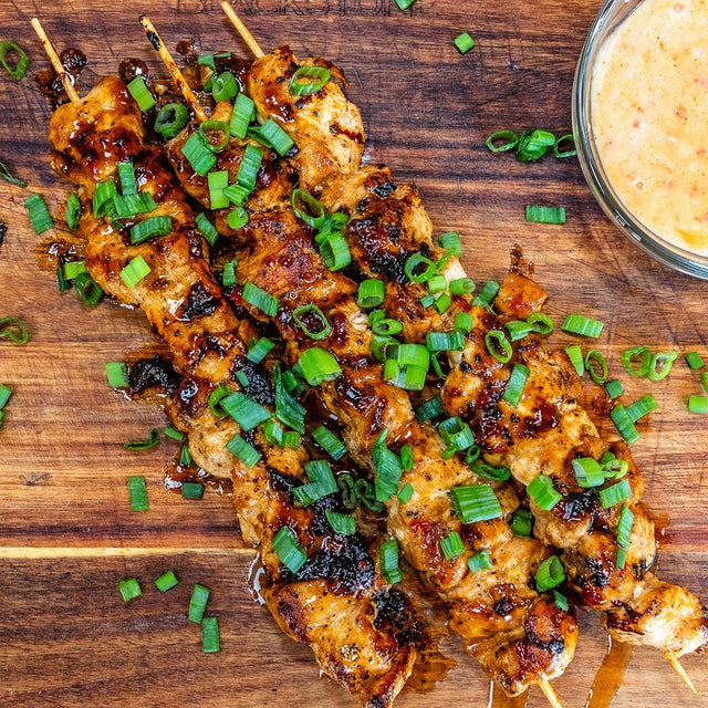 Matt Hussey's Bang Bang Chicken Skewers - Blackstone Products
