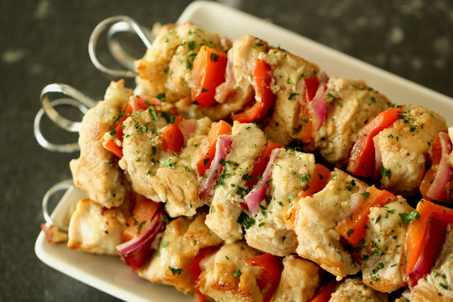 Mediterranean Pork Kabobs - Blackstone Products