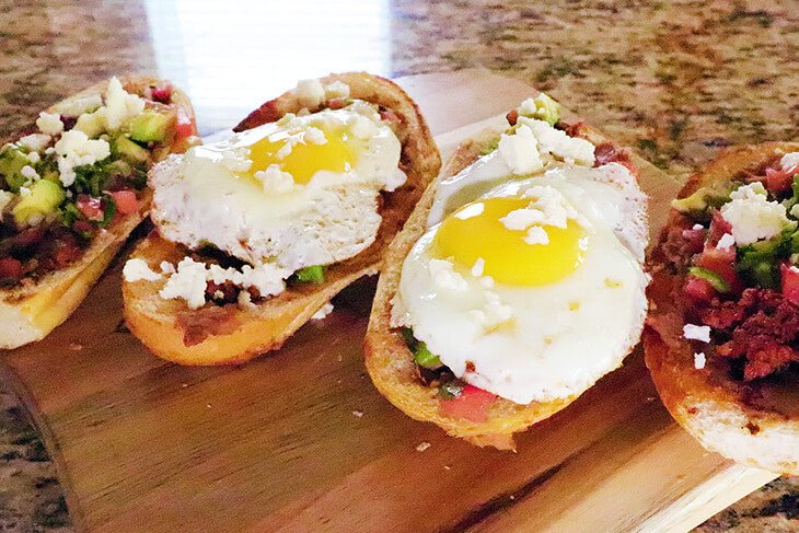 Mexican Breakfast Molletes - Blackstone Products