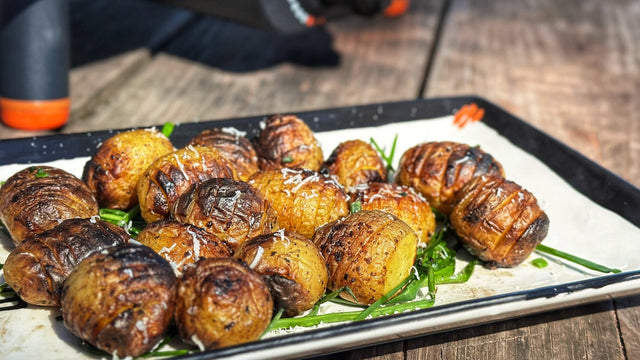 Mini Hasselback Potatoes - Blackstone Products
