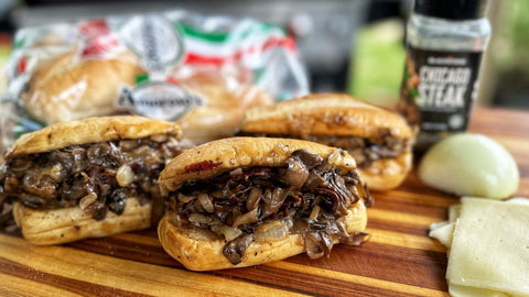Mushroom American Wit Cheesesteak