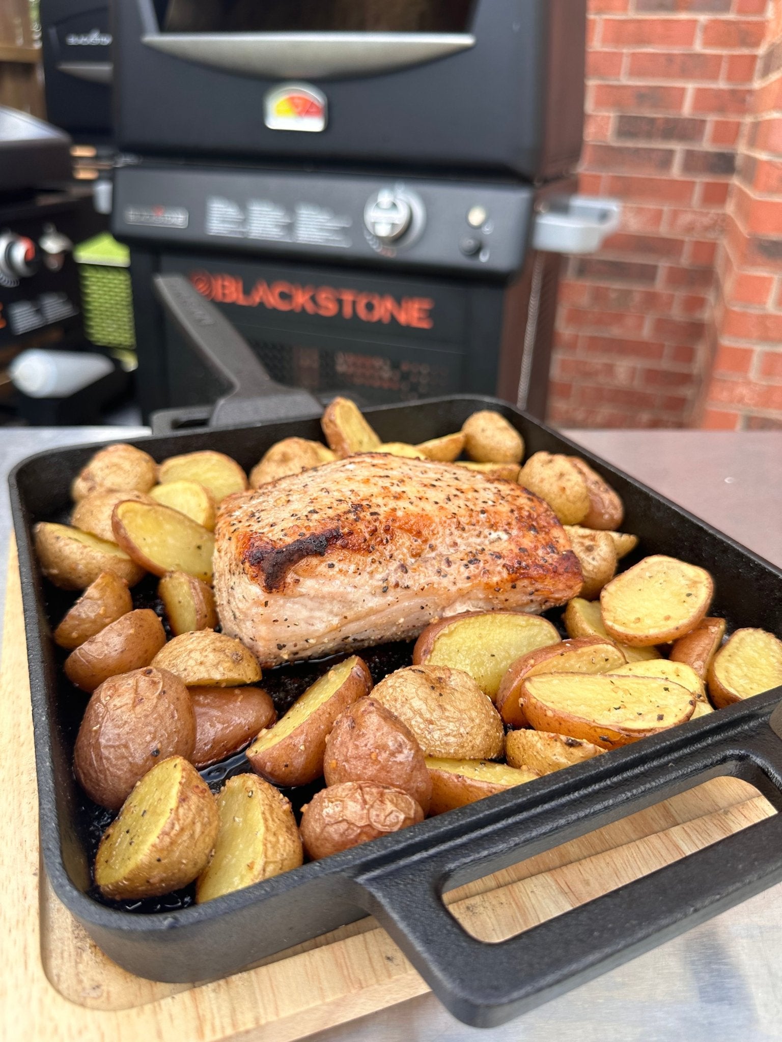 One-Pan Meal: Pork and Potatoes - Blackstone Products