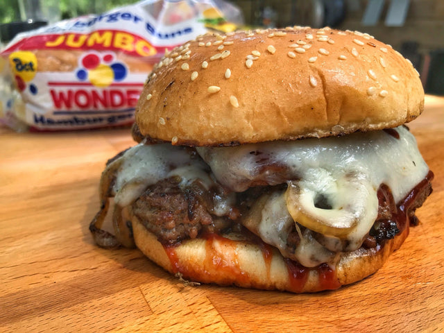 Onion Mushroom BBQ Swiss Burger - Blackstone Products