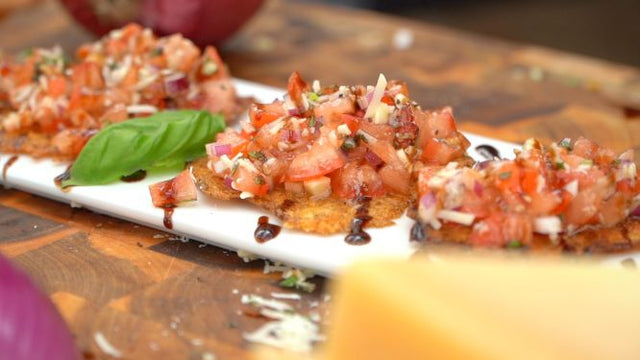 Parmesan Crisp Bruschetta - Blackstone Products