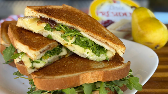 Pear and Brie Grilled Cheese - Blackstone Products