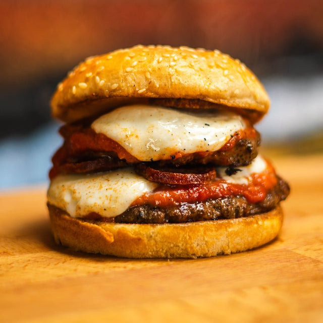 Pepperoni Pizza Burger - Blackstone Products