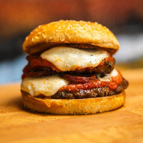 Pepperoni Pizza Burger