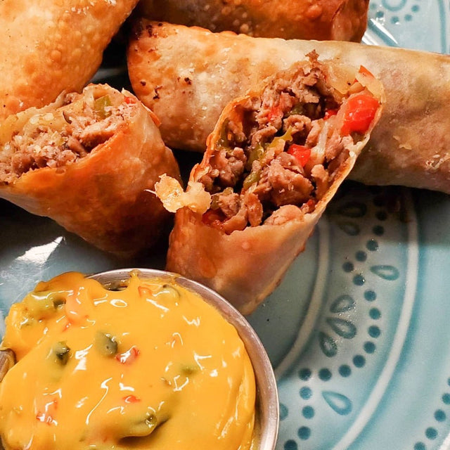 Philly Cheesesteak Egg Rolls - Blackstone Products