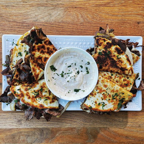 Philly Cheesesteak Quesadillas