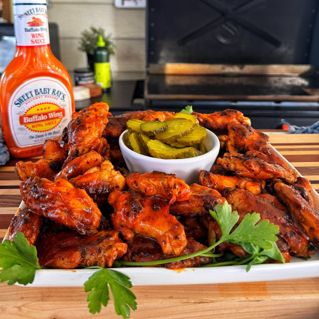 Pickle-Brined Buffalo Wings - Blackstone Products