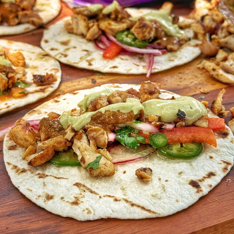 Piri Piri Chicken Tacos