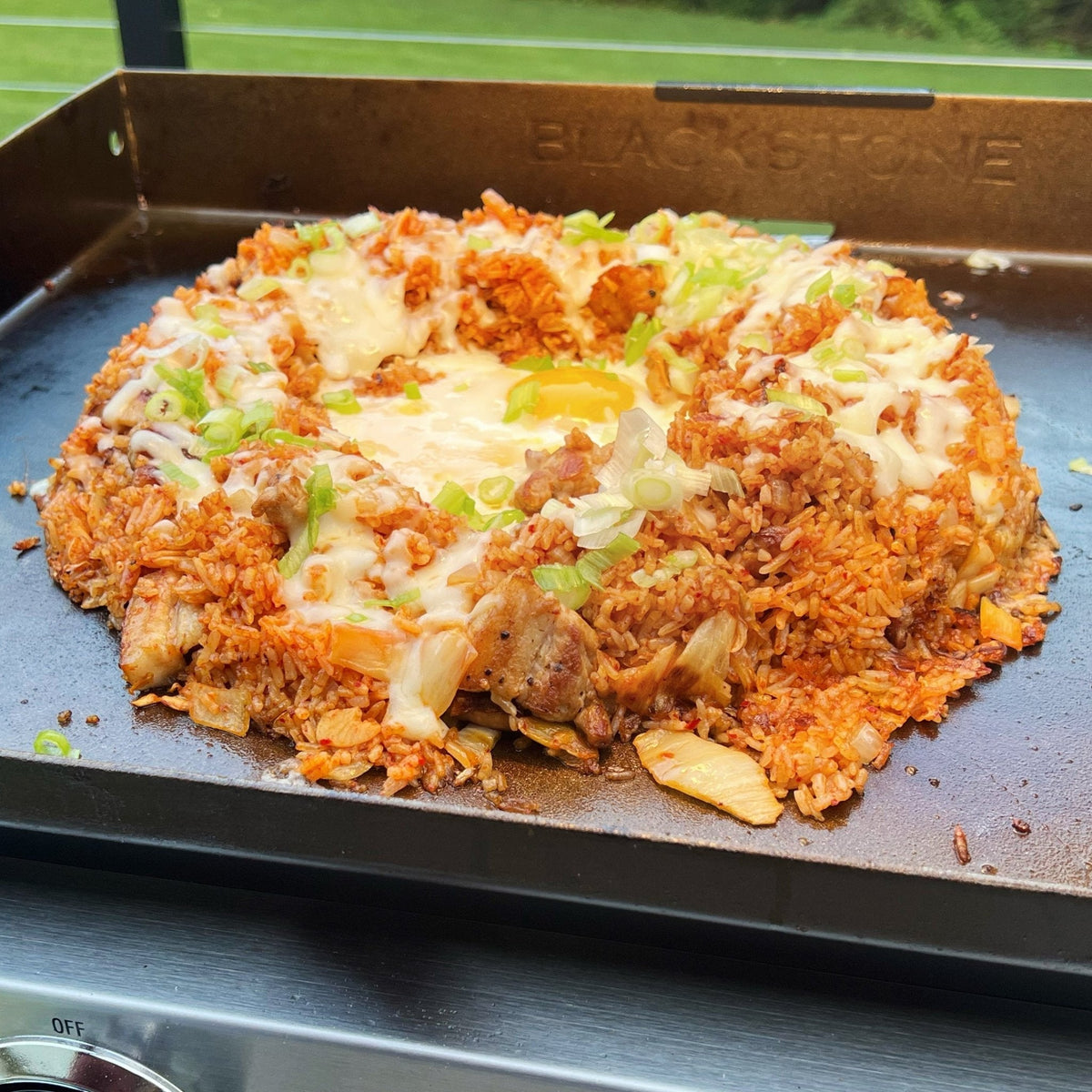 Pork Belly and Kimchi Fried Rice - Blackstone Products