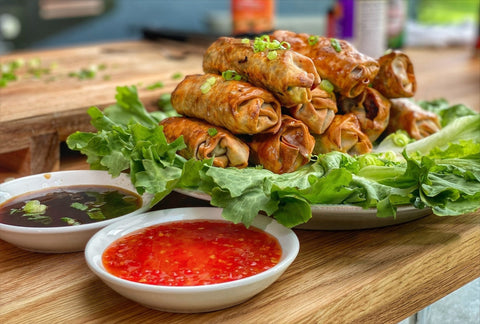 Pork Fried Egg Rolls