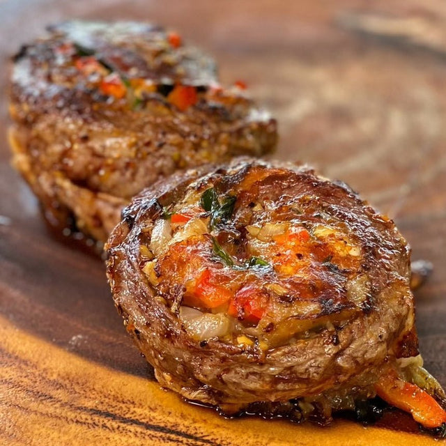 Provolone Skirt Steak Pinwheels - Blackstone Products