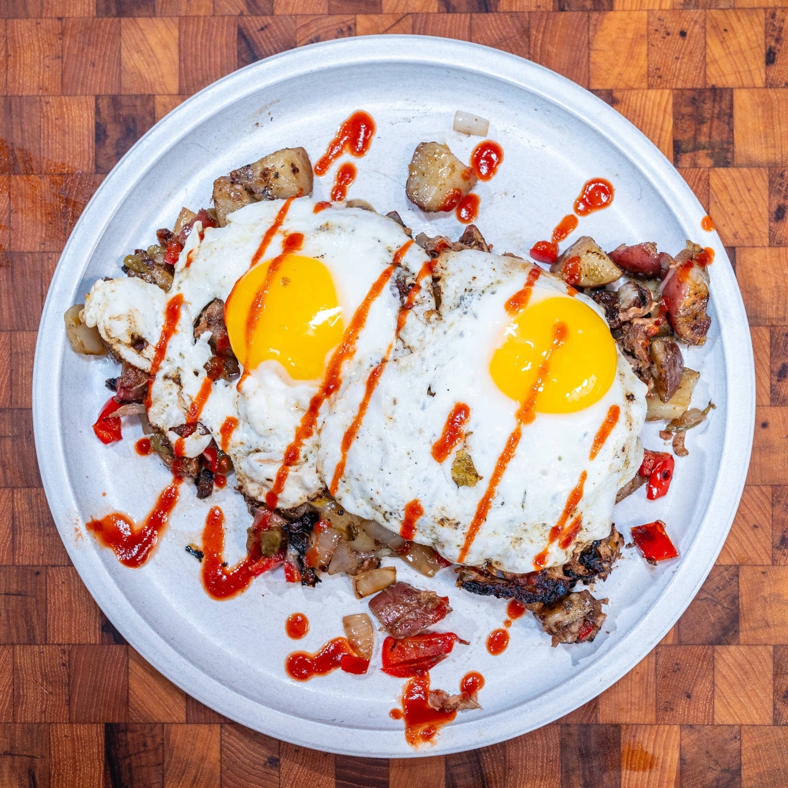 Pulled Pork Breakfast Hash - Blackstone Products