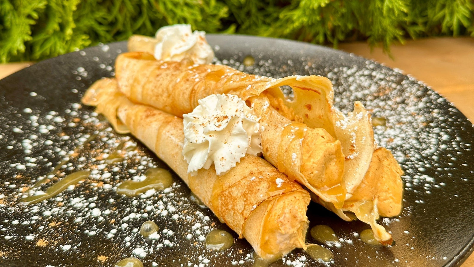 Pumpkin Cheesecake Crêpes - Blackstone Products