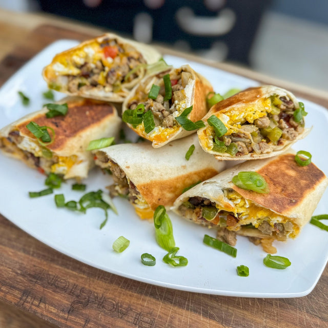 Quick and Easy Breakfast Burritos - Blackstone Products