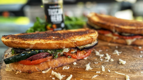 Ratatouille Griddled Cheese