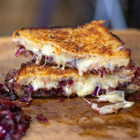 Red Onion Chutney Grilled Cheese