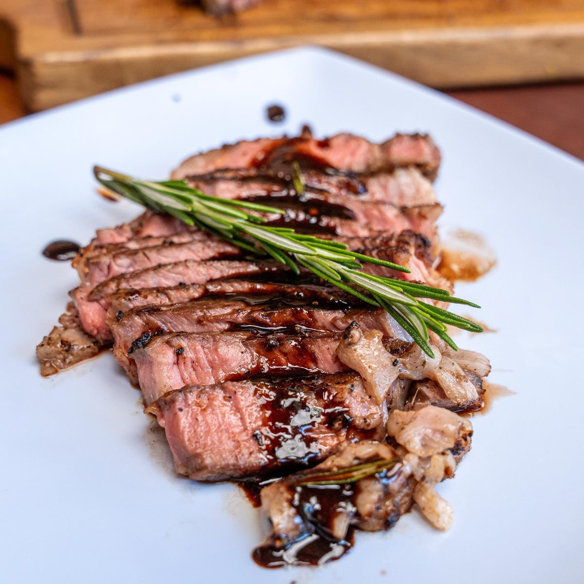 Ribeye with Balsamic and Red Wine Sauce - Blackstone Products