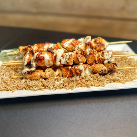 Rosemary Ranch Chicken Skewers