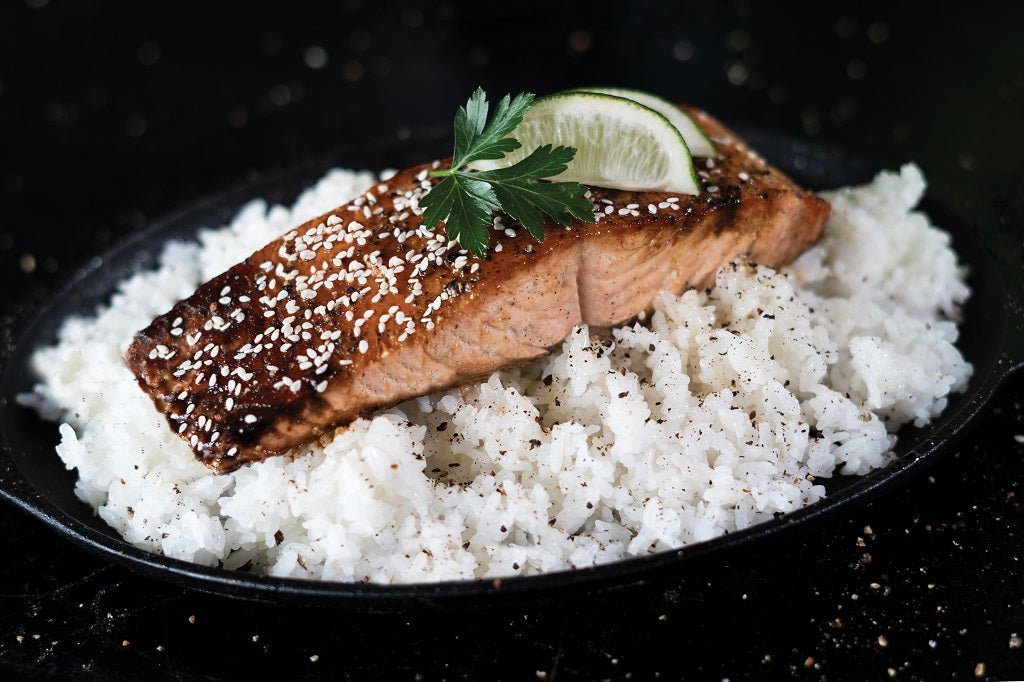 Salmon with Honey Soy Glaze - Blackstone Products