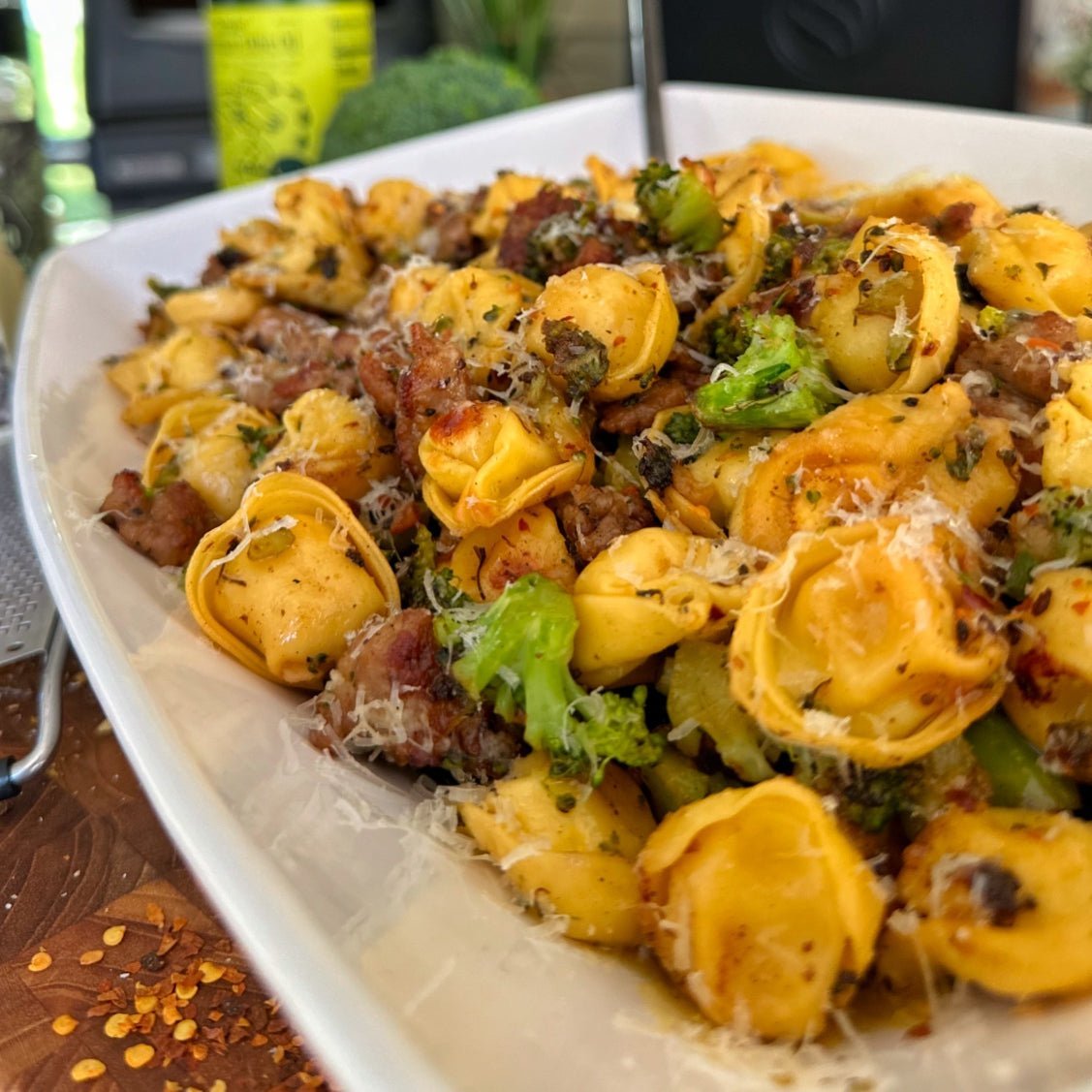 Sausage and Broccoli Pasta - Blackstone Products