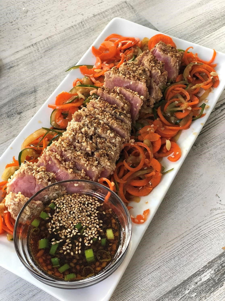 Sesame Seared Ahi Tuna Blackstone Products