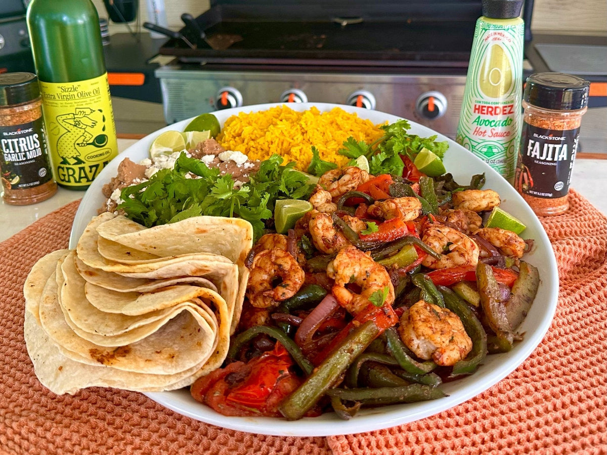 Shrimp Fajitas - Blackstone Products