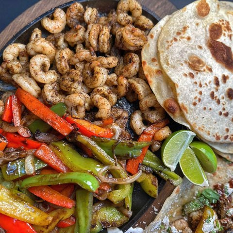 Shrimp Fajitas