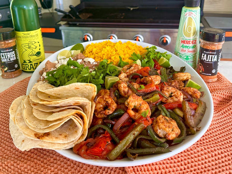Shrimp Fajitas