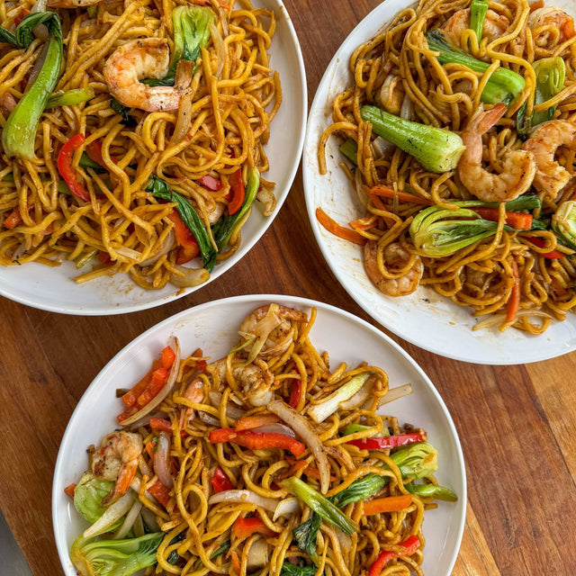 Shrimp Stir-Fry Noodles - Blackstone Products