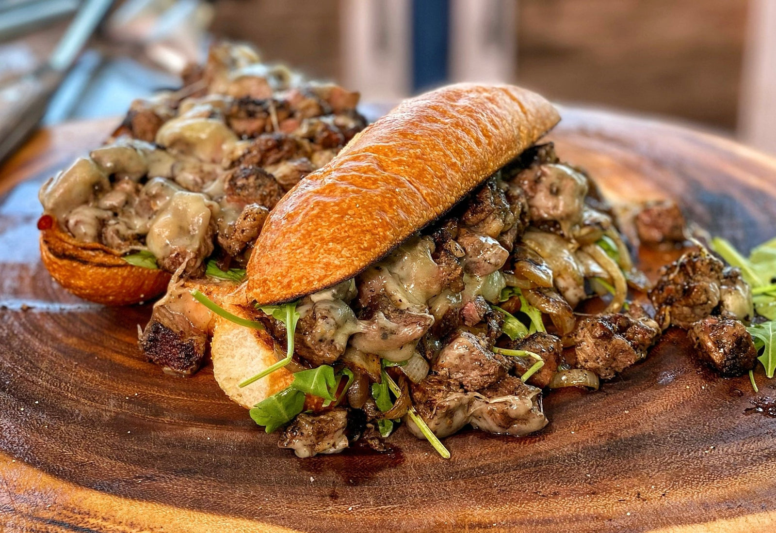 Simple Weeknight Steak Sandwich - Blackstone Products