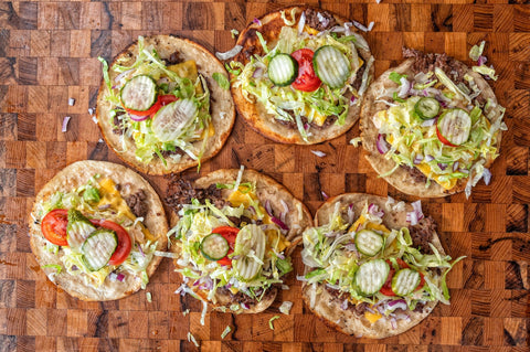 Smash Burger Tacos