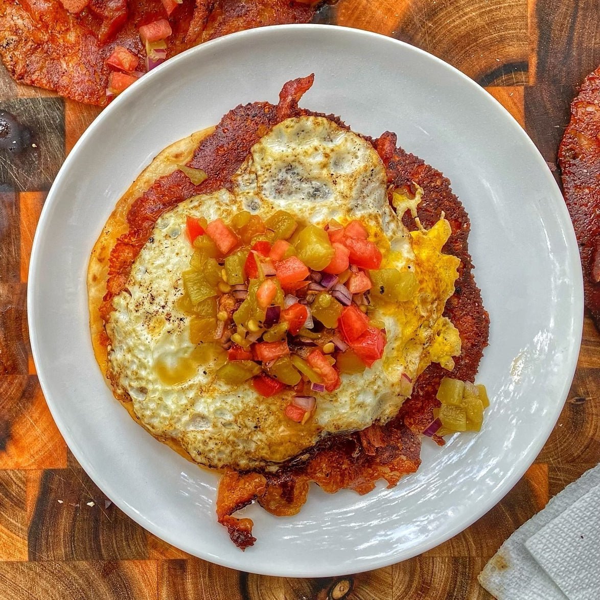 Smashed Breakfast Tostada - Blackstone Products
