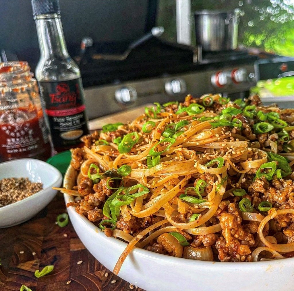 Spicy Pork Noodles - Blackstone Products