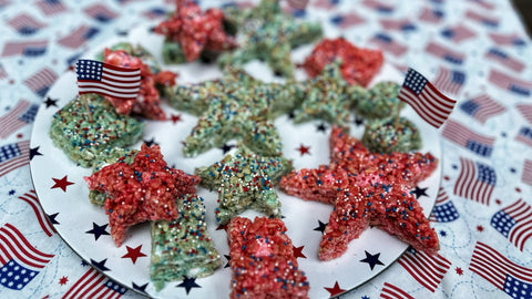 Star Spangled Rice Krispies