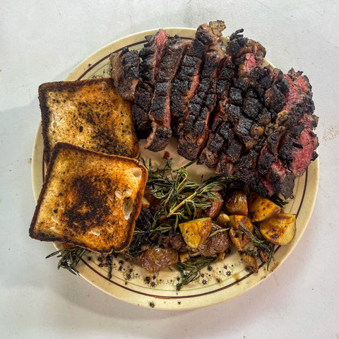 Steak and Potatoes for Two