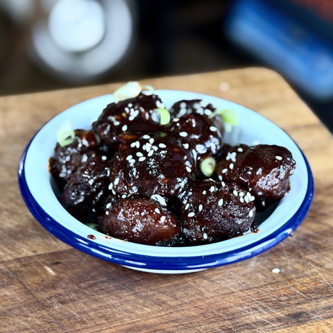 Sticky BBQ Beef Burnt Ends