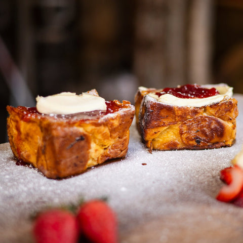 Strawberries & Cream French Toast