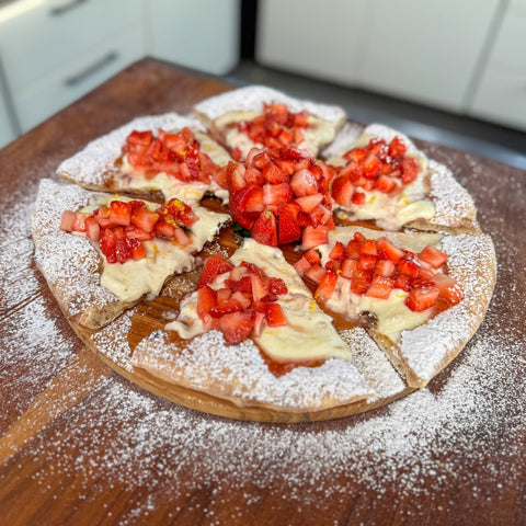 Strawberry Dessert Pizza