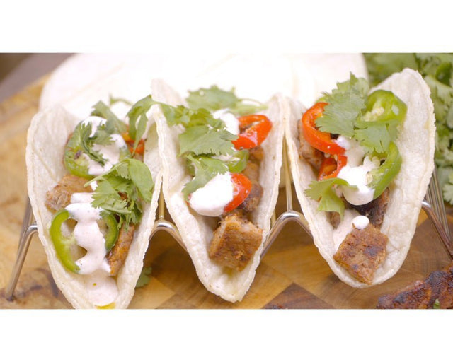 Street Tacos with Pineapple Pickled Jalapeno Peppers - Blackstone Products