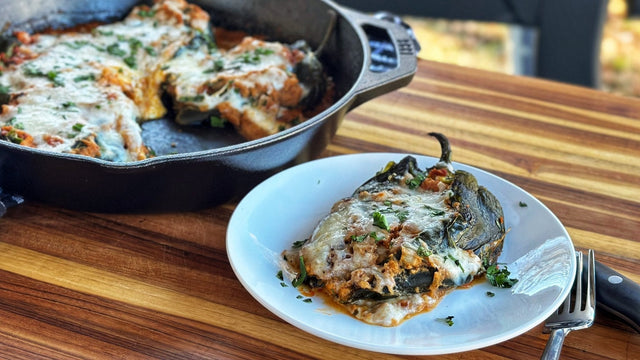 Stuffed Poblano Peppers - Blackstone Products