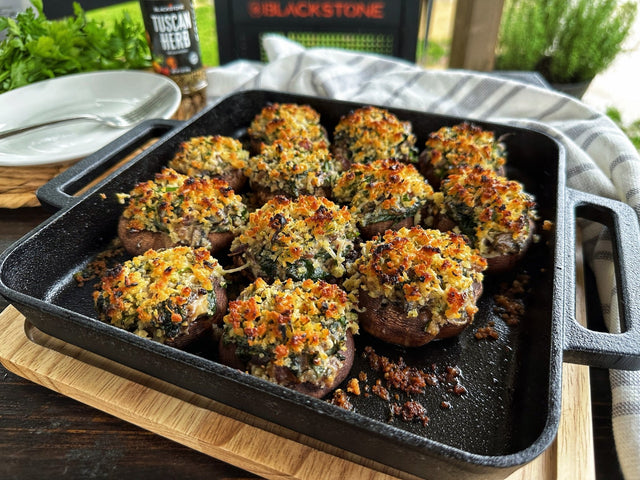 Stuffed Portobello Mushrooms - Blackstone Products
