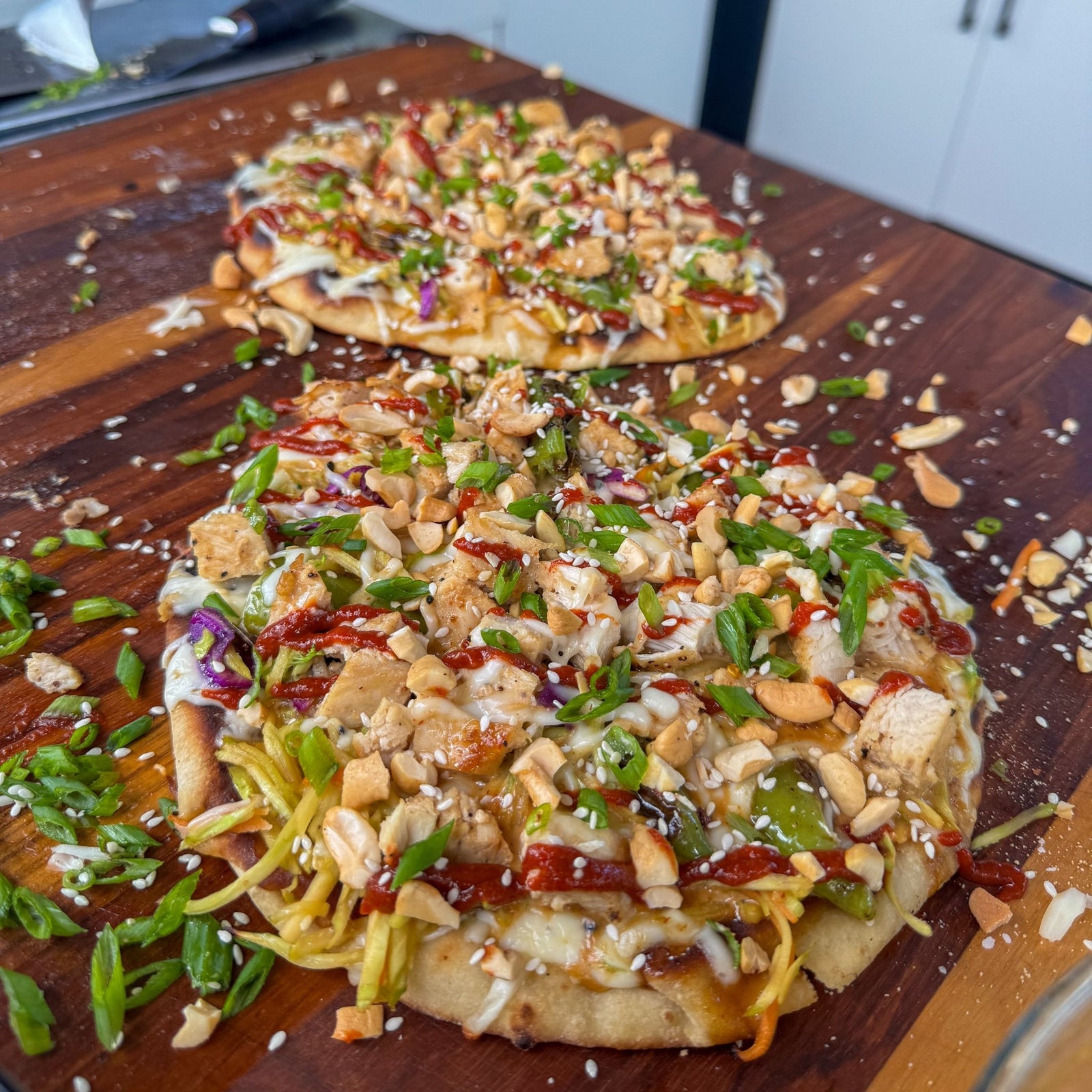 Sweet Heat Chicken Flatbread Pizza - Blackstone Products
